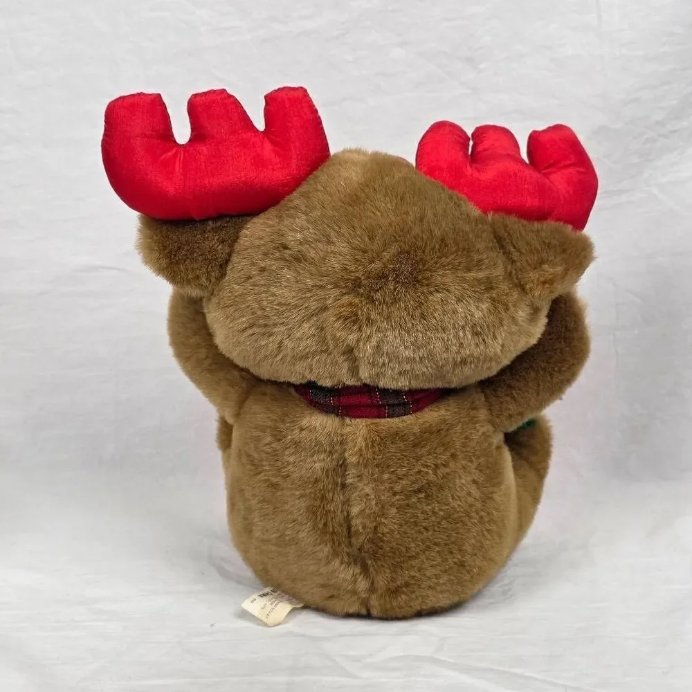 Musical Reindeer Plush Christmas Stuffed Animal